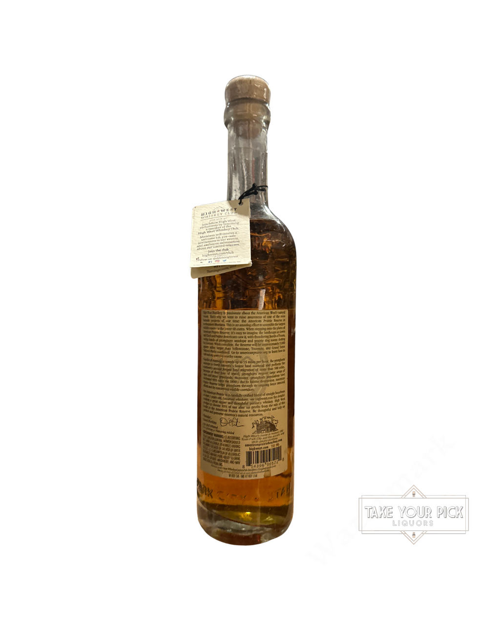 2018 High West Distillery High West American Prairie Bourbon 92 Proof 750ml