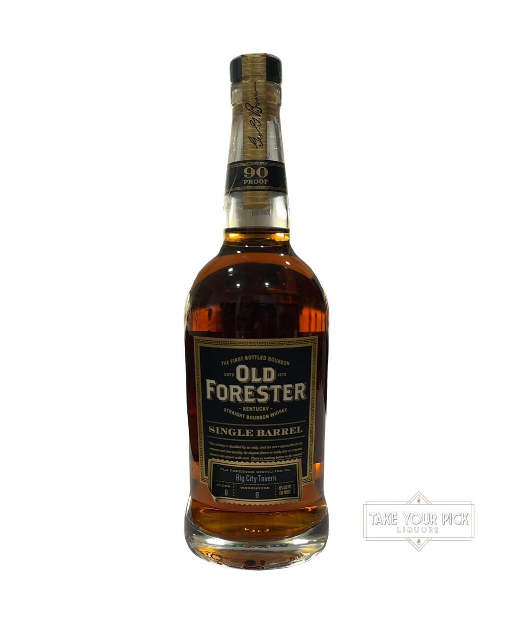 2018 Old Forester Distilling Co. Old Forester Single Barrel 90 Proof 750ml