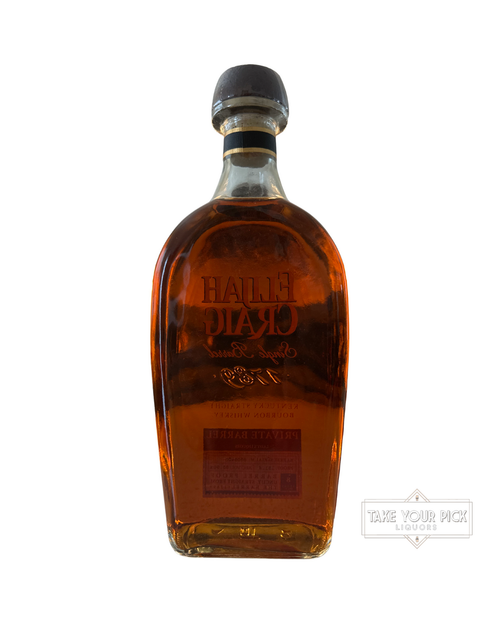 2021 Elijah Craig Lady's Liquors Single Barrel 131.8 Proof 750ml