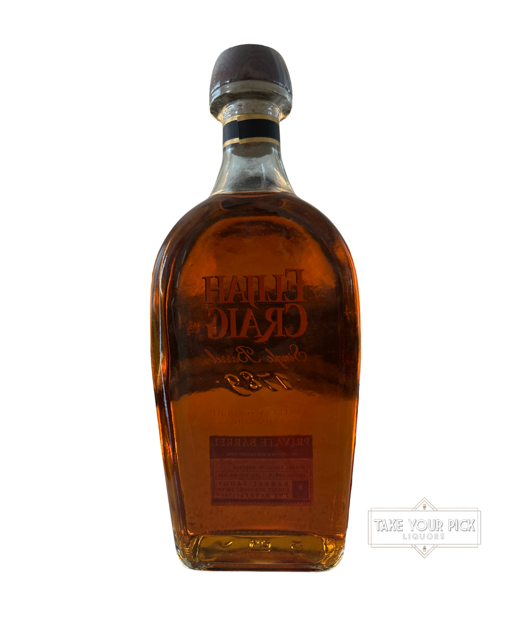 2021 Elijah Craig Reservoir & Wollaston Wine Single Barrel 128.5 Proof 750ml