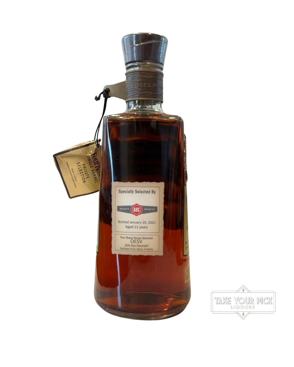 2021 Four Roses Single Barrel ABC Select Spirits 126 Proof 750ml