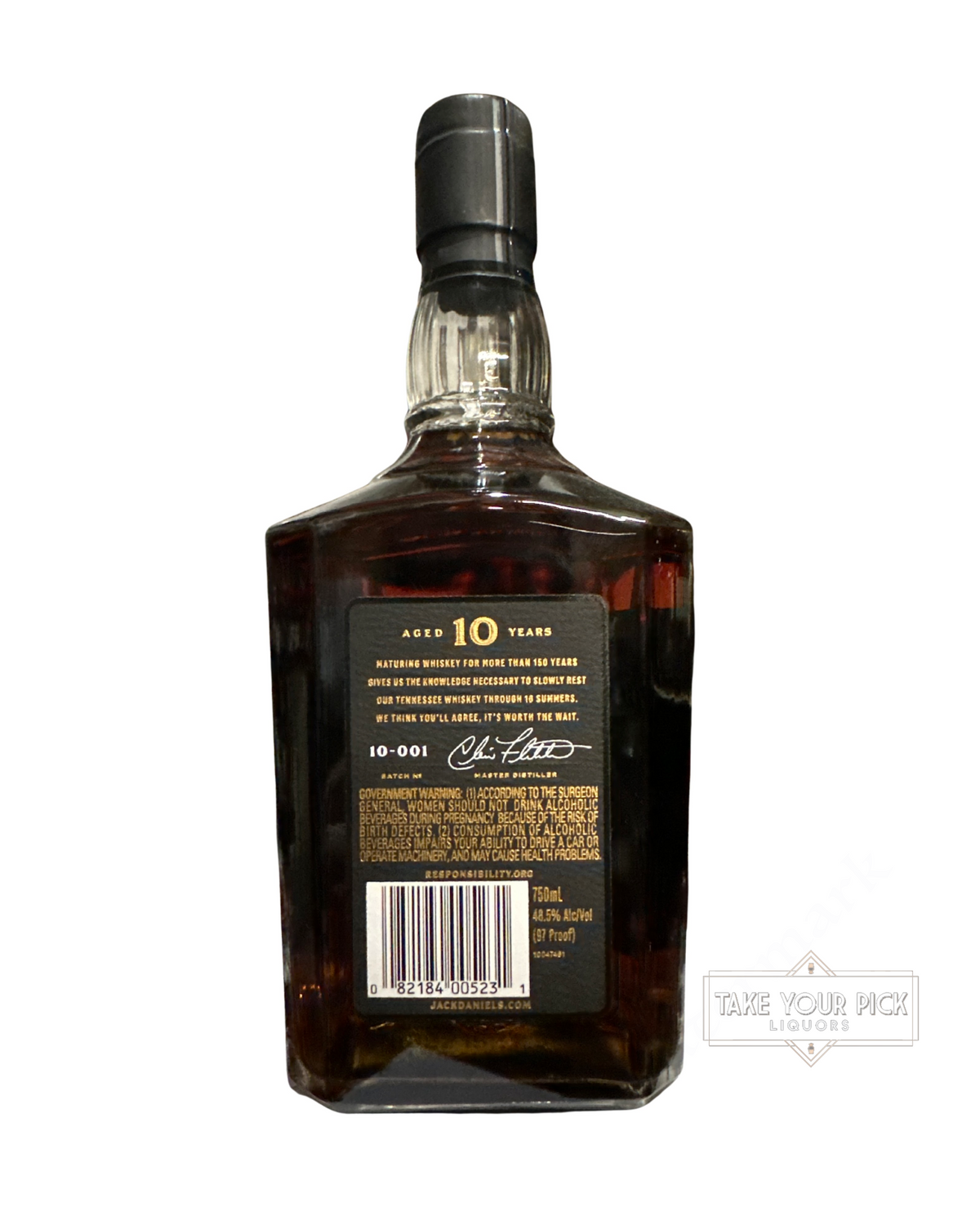 2021 Jack Daniel Distillery Jack Daniel's 10 Years Old 97 Proof 750ml (Batch 1)