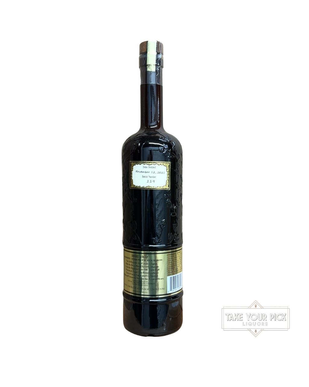 2021 SMOKE WAGON BARREL STRENGTH BOURBON 114.2 Proof 750ml (Batch 119)