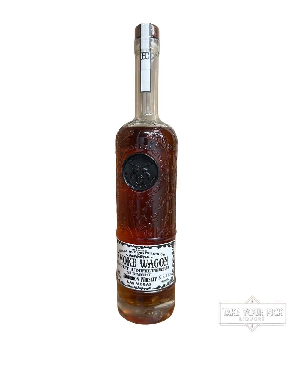 2021 Smoke Wagon Barrel Strength Bourbon 115.10 Proof 750ml (Batch 76)