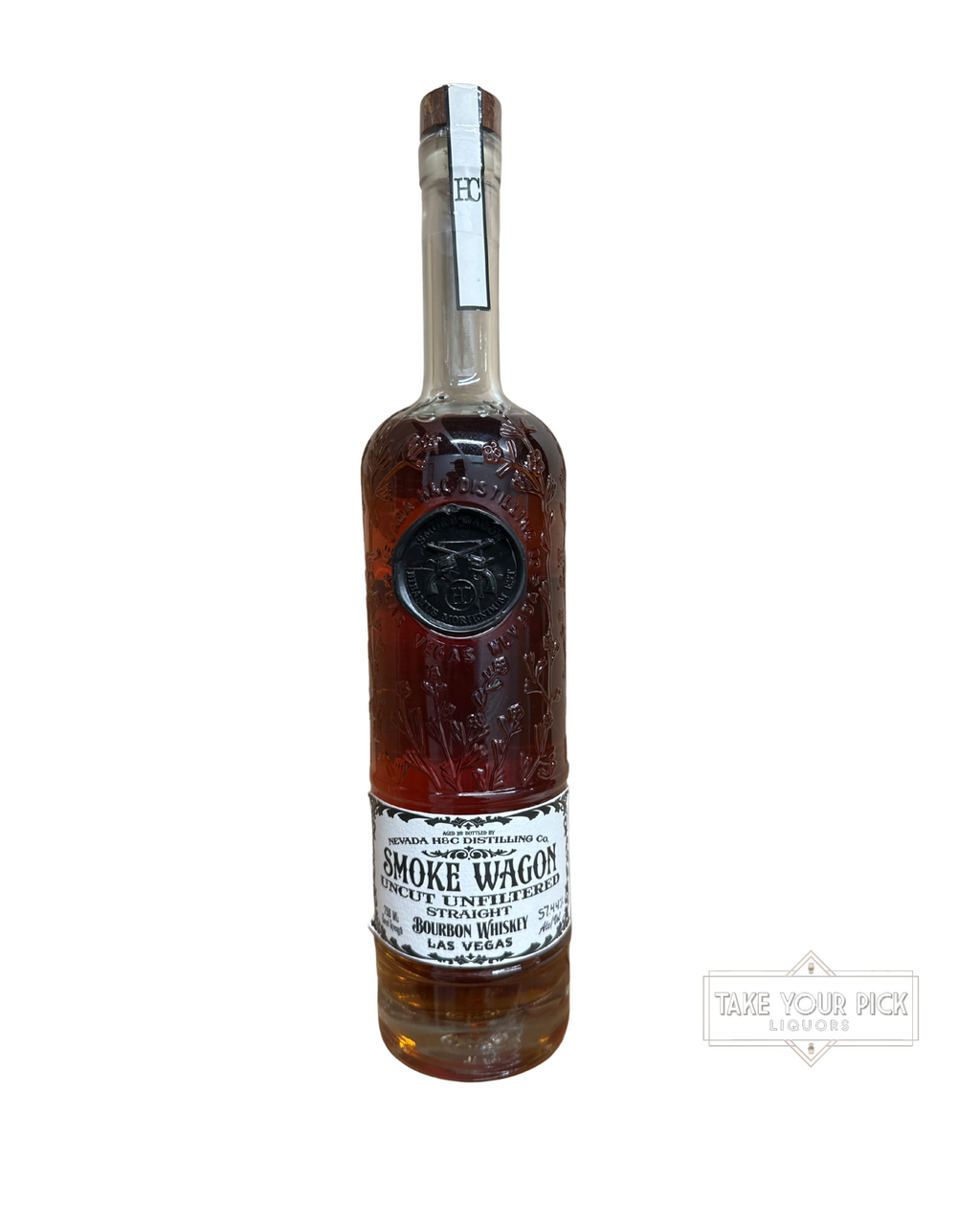 2021 Smoke Wagon BARREL STRENGTH BOURBON Uncut Unfiltered 114.88 Proof 750ml (Batch 94)
