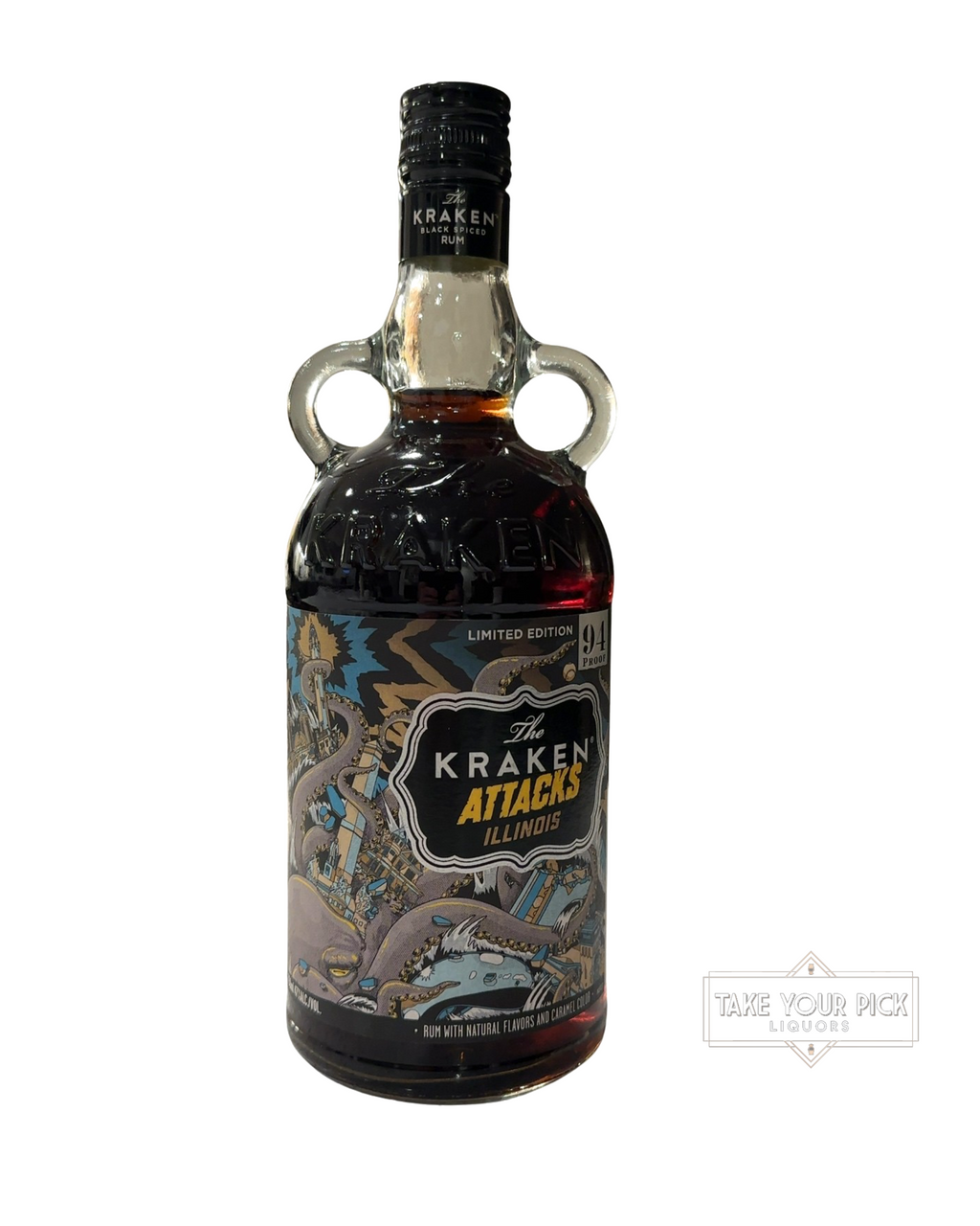 2021 The Kraken Attacks Illinois 94 Proof 750ml