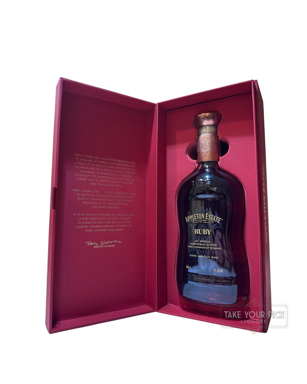 2022 Appleton Estate Ruby Joy Spence Anniversary Edition 90 Proof 750ml