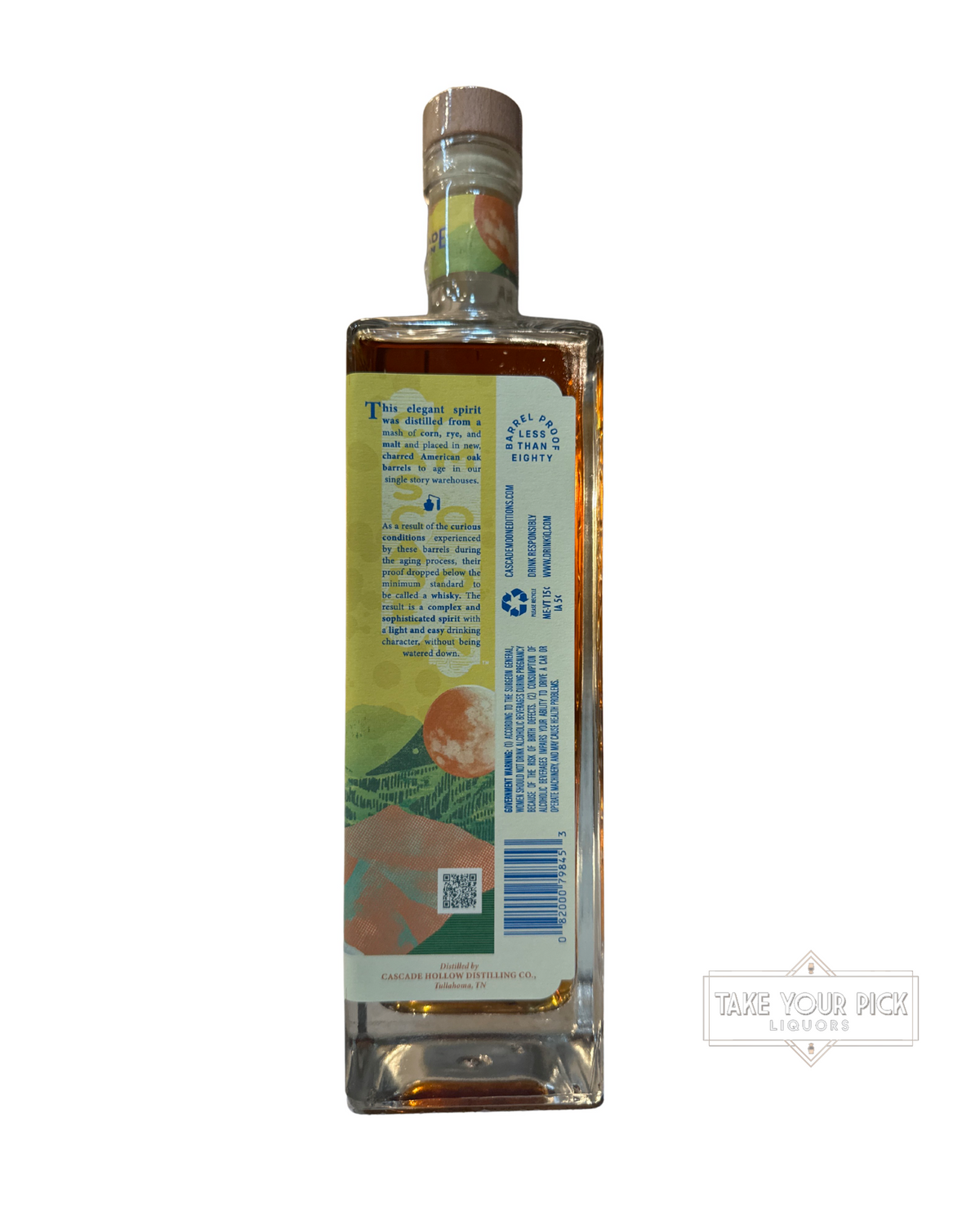 2022 Cascade Moon 15 Year Barrel Proof 79.8 Proof 750ml