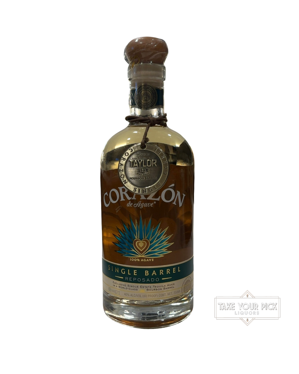 2022 Corazón Single Barrel Reposado 80 Proof 750ml