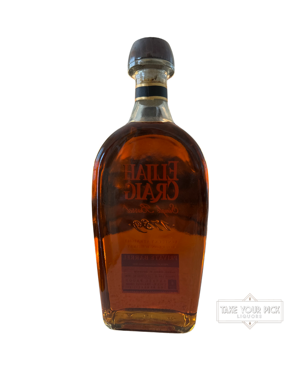 2022 Elijah Craig Midway Liquors Single Barrel 124.5 Proof 750ml