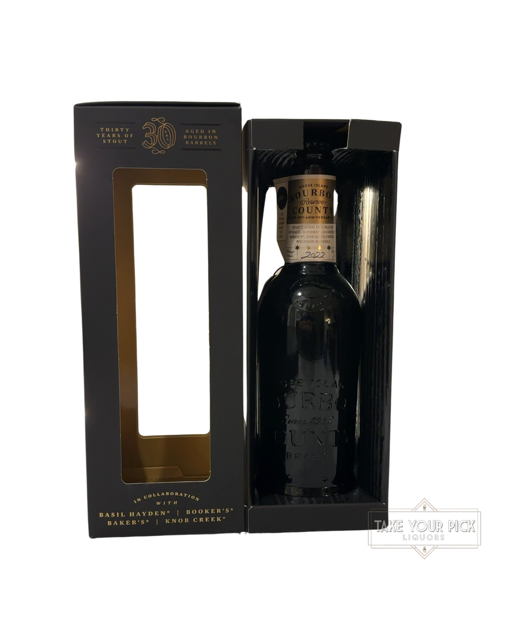 2022 Goose Island BOURBON COUNTY 30TH ANNIVERSARY RESERVE STOUT 28.8 Proof 500ml