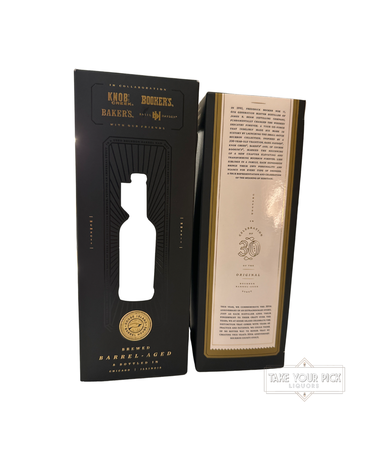 2022 Goose Island BOURBON COUNTY 30TH ANNIVERSARY RESERVE STOUT 28.8 Proof 500ml