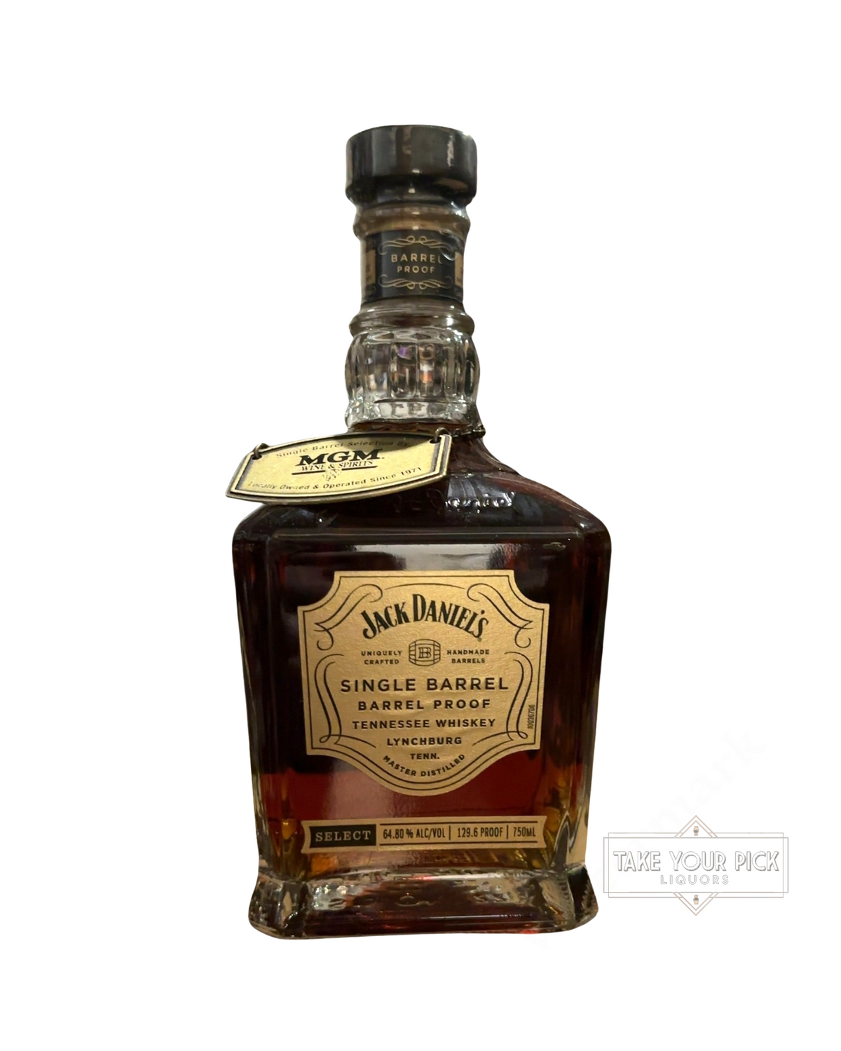 2022 Jack Daniel's Single Barrel Barrel Proof 129.6 Proof 750ml