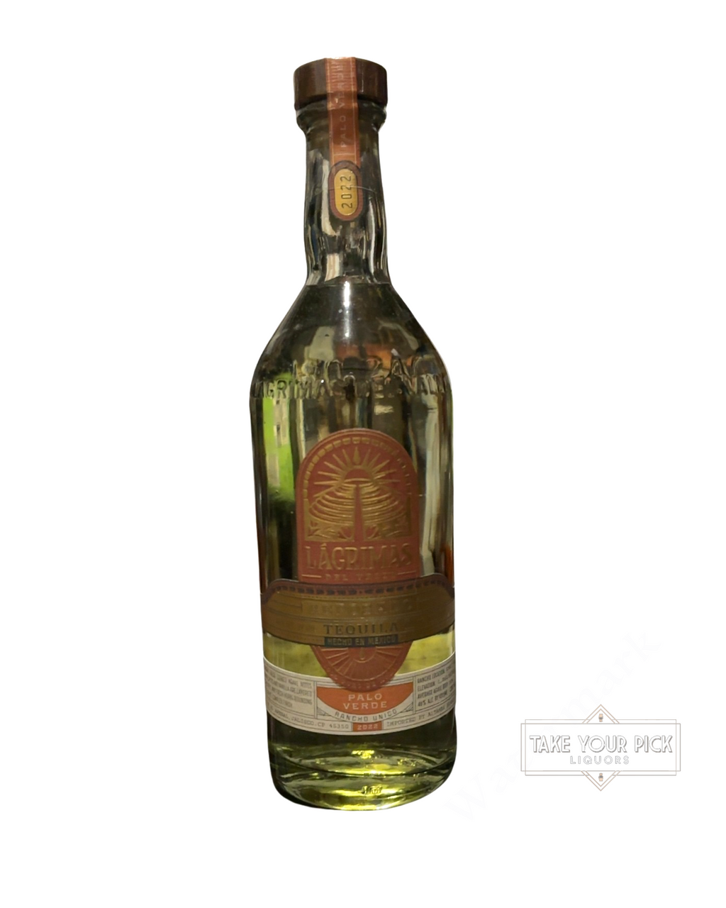2022 Lagrimas Reposado Tequila Palo Verde Rancho Unico 92 Proof 750ml
