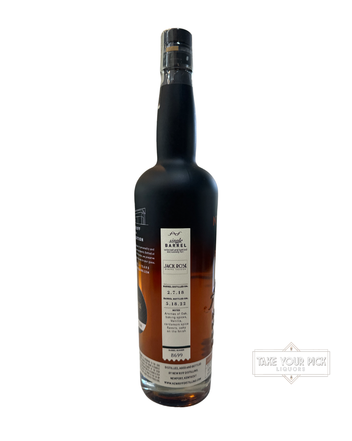 2022 New Riff Jack Rose Dining Saloon Karomel Corn 106.8 Proof 750ml