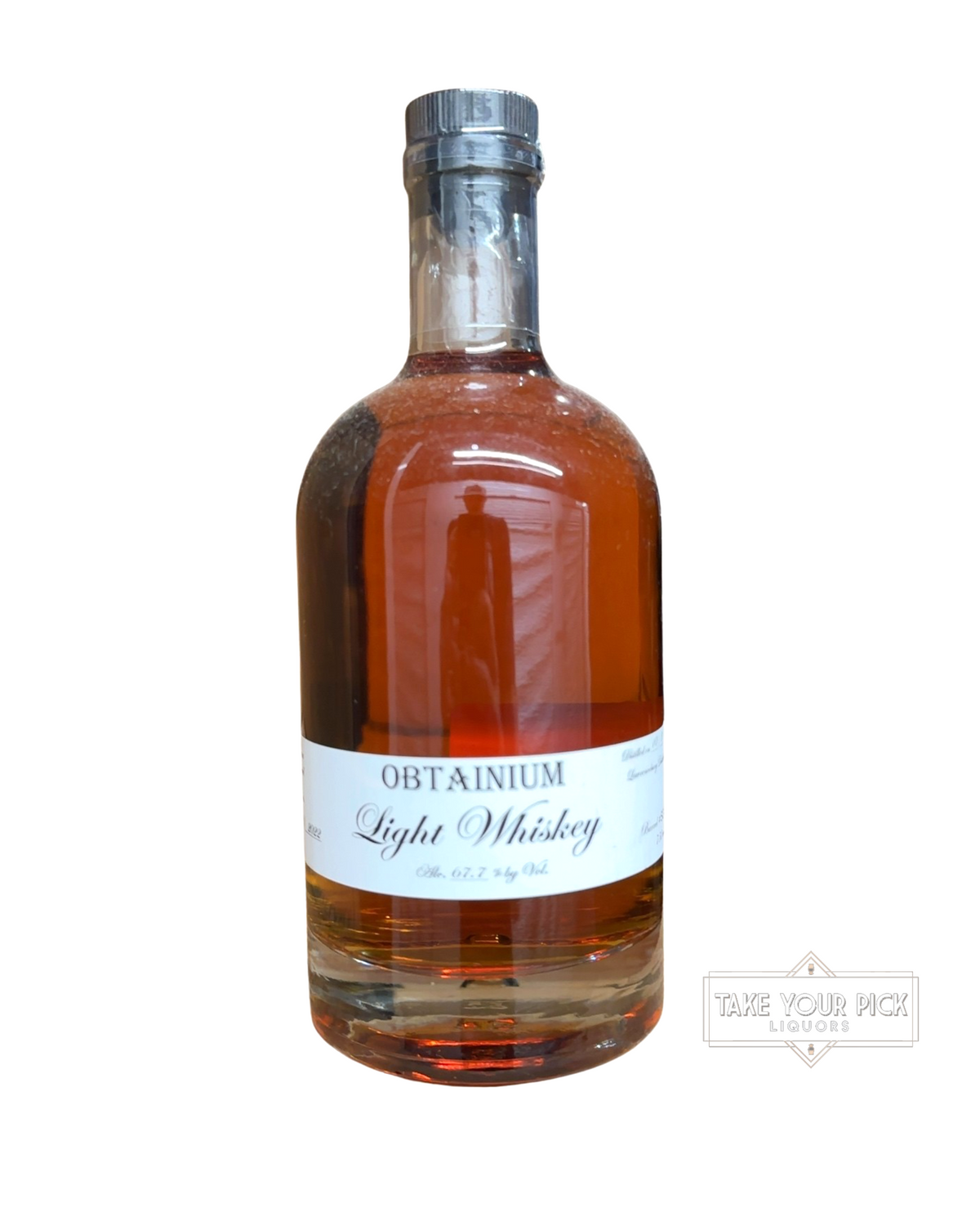 2022 OBTAINIUM Light Whiskey 135.4 Proof 750ml