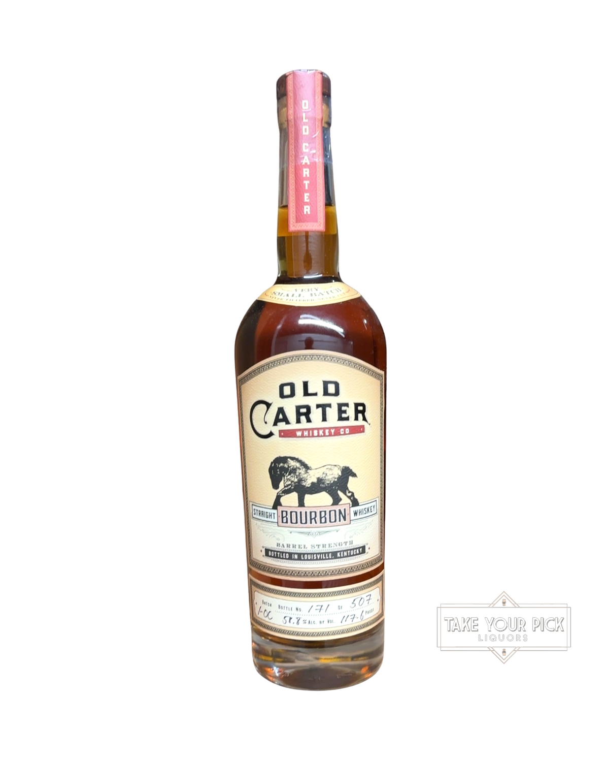2022 Old Carter 1-OC Straight Bourbon Whiskey 117.6 Proof 750ml