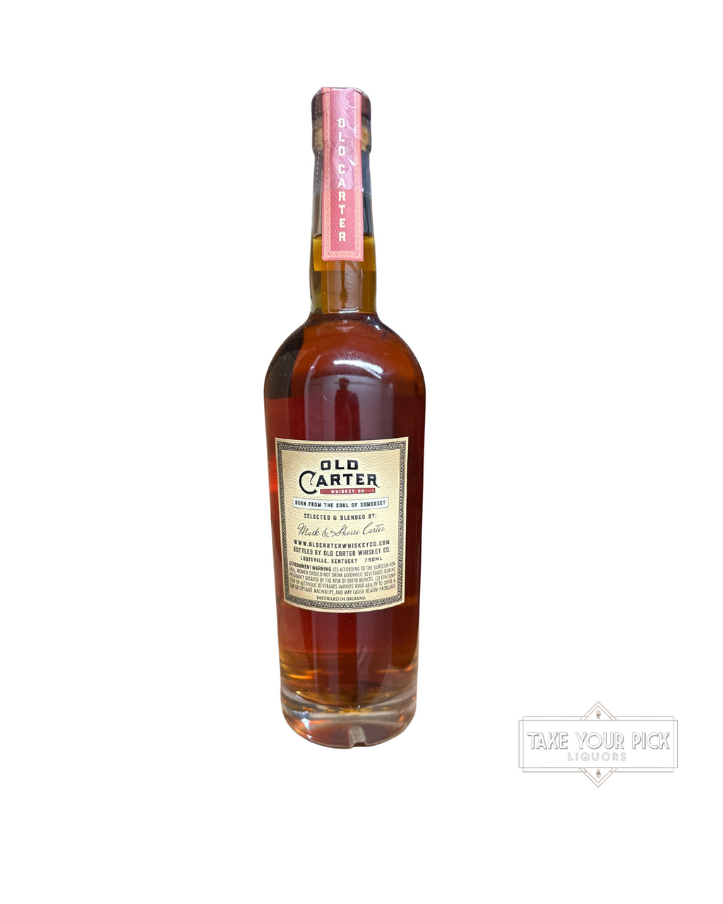 2022 Old Carter 1-OC Straight Bourbon Whiskey 117.6 Proof 750ml