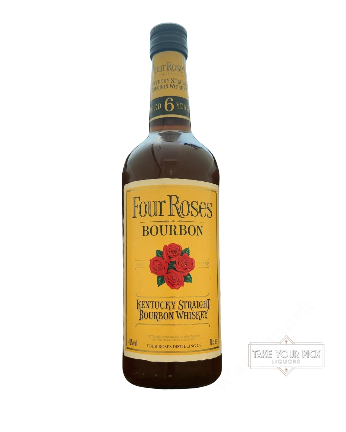 Four Roses Kentucky Straight Bourbon Whiskey 80 Proof