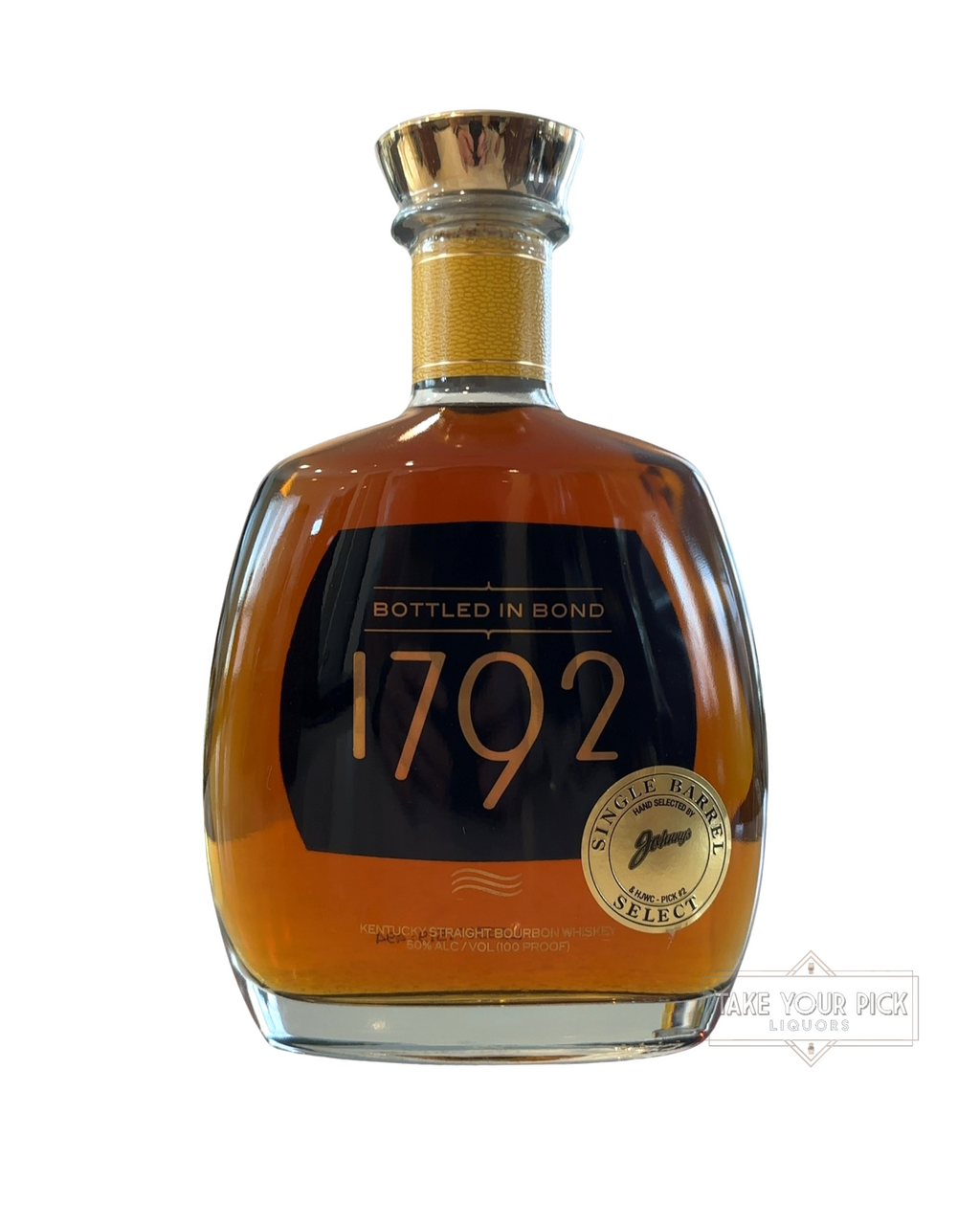 2023 1792 Bottled in Bond Single Barrel Select 100 Proof 750ml