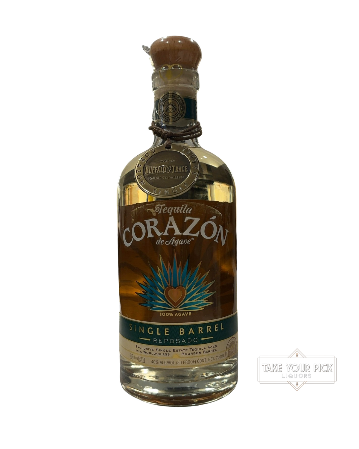 2023 Corazón Single Barrel Reposado 80 Proof 750ml