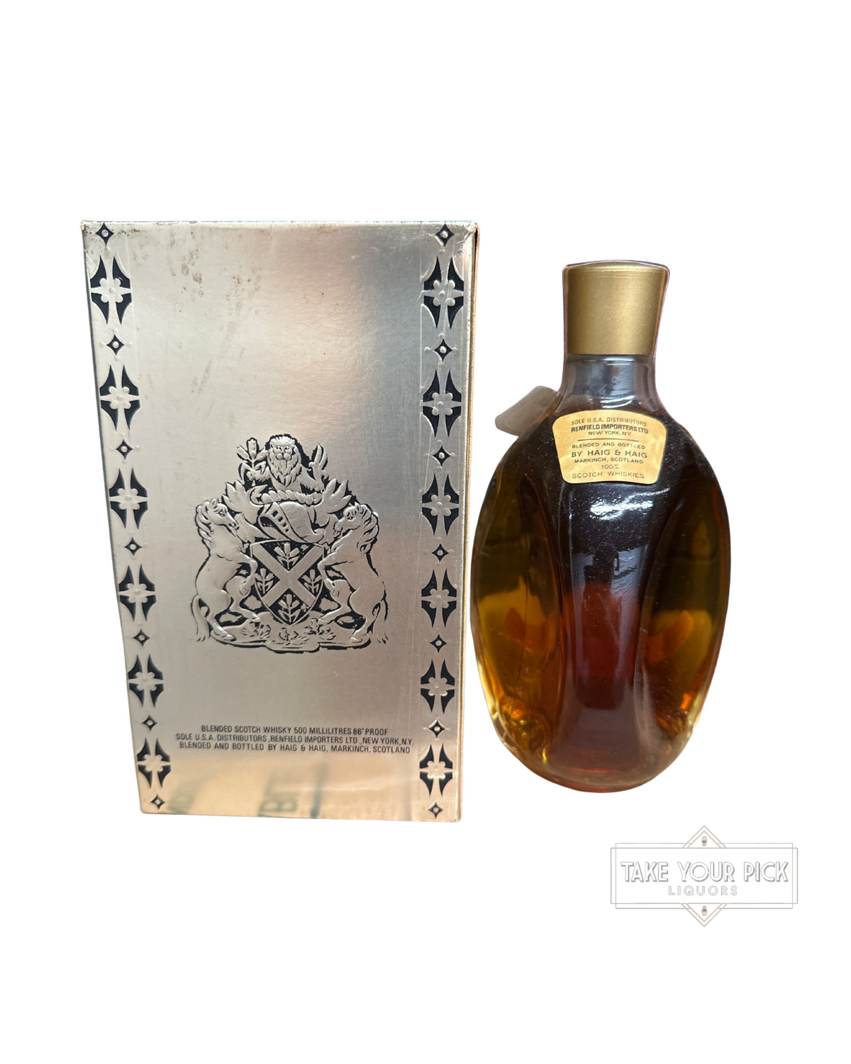 Haig & Haig Pinch 12 Year Scotch Whisky 86 Proof 500ml