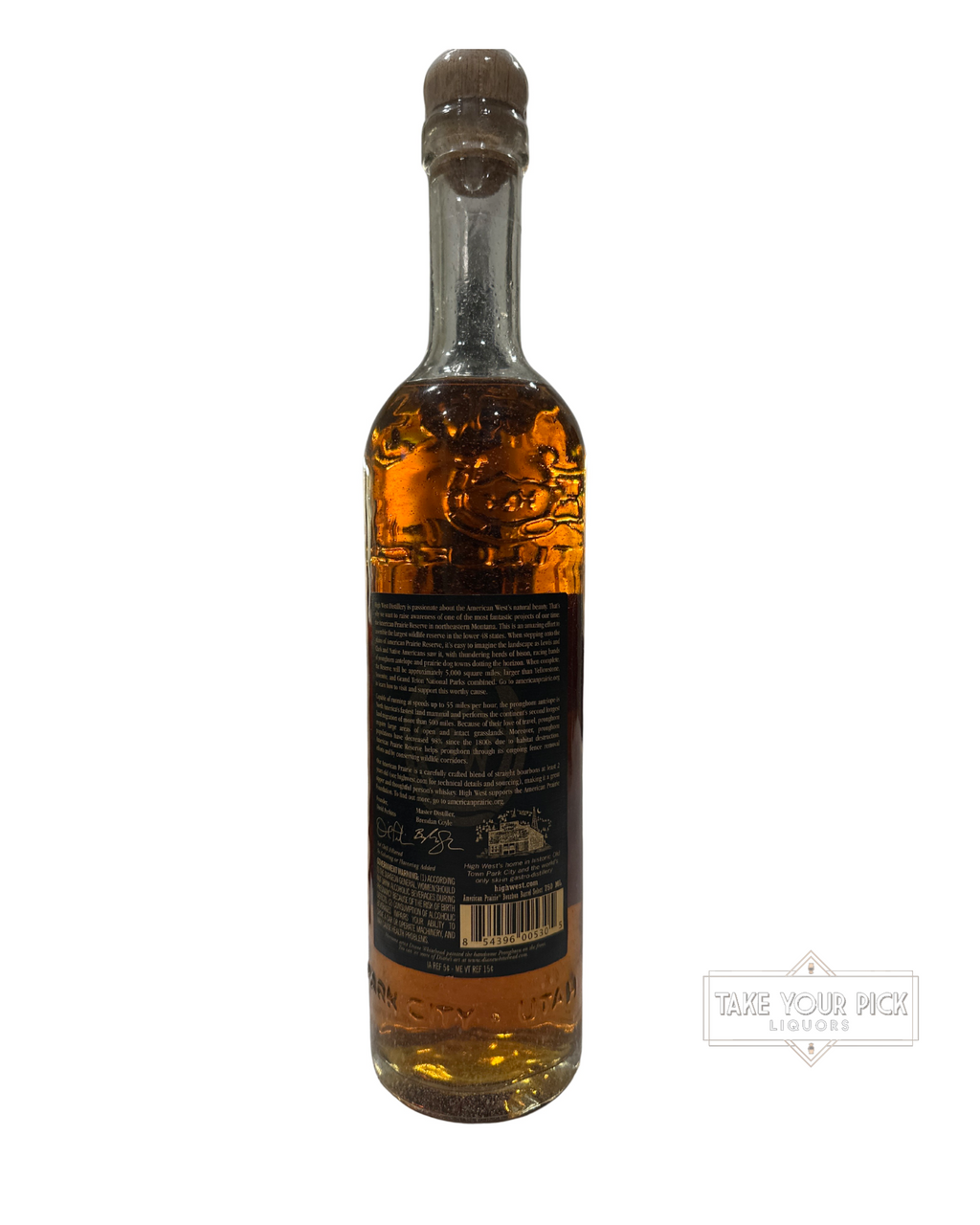 High West American Prairie Bourbon Kappy’s 1940 Barrel Society 100.6 Proof 750ml
