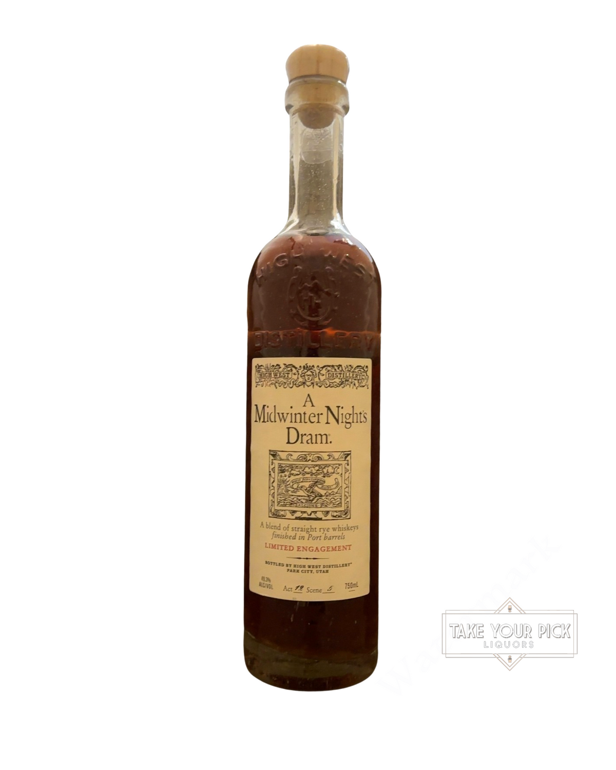 High West Distillery A Midwinter Nights Dram. 98.6 Proof