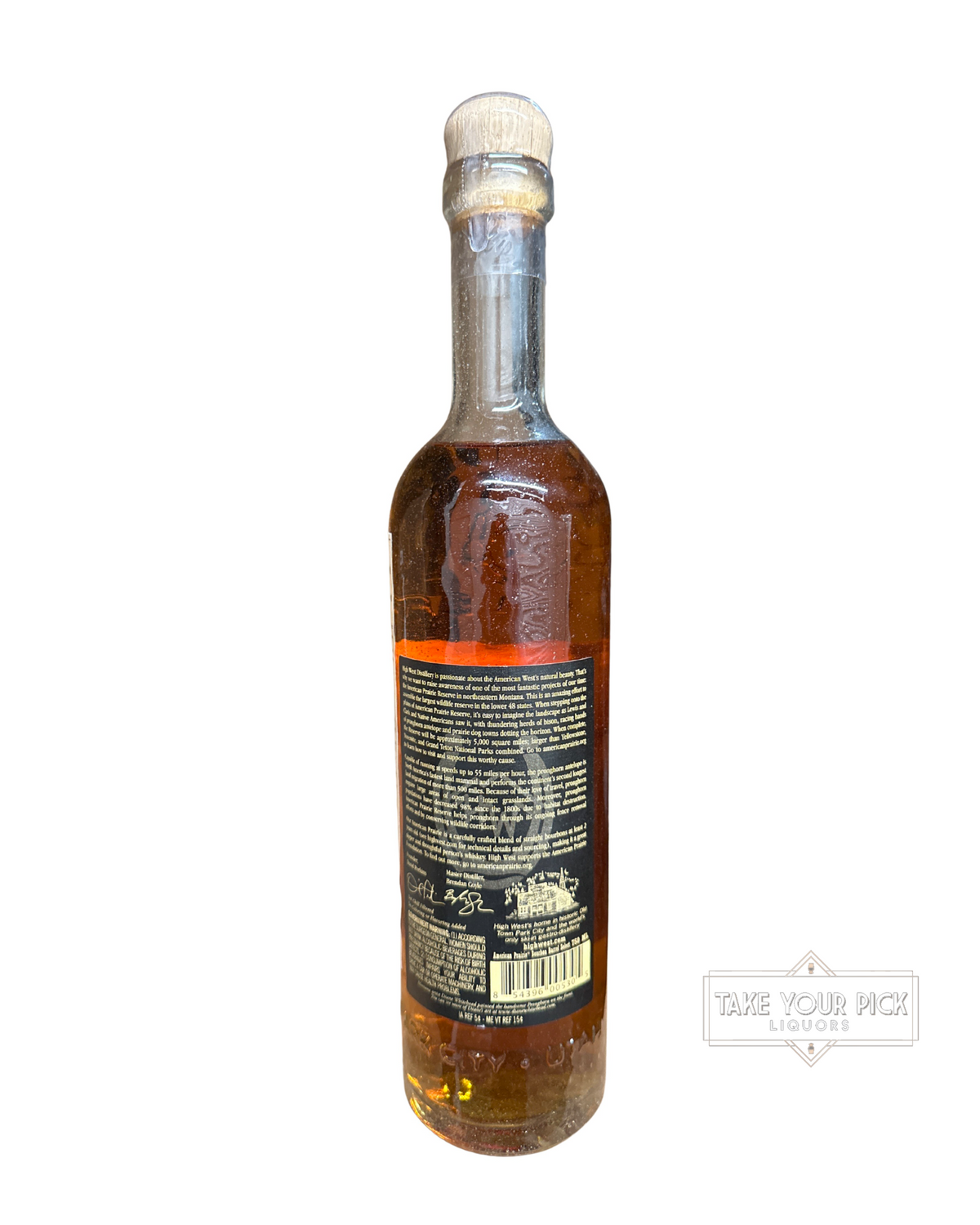 High West Distillery American Prairie Bourbon 100.6 Proof 750ml
