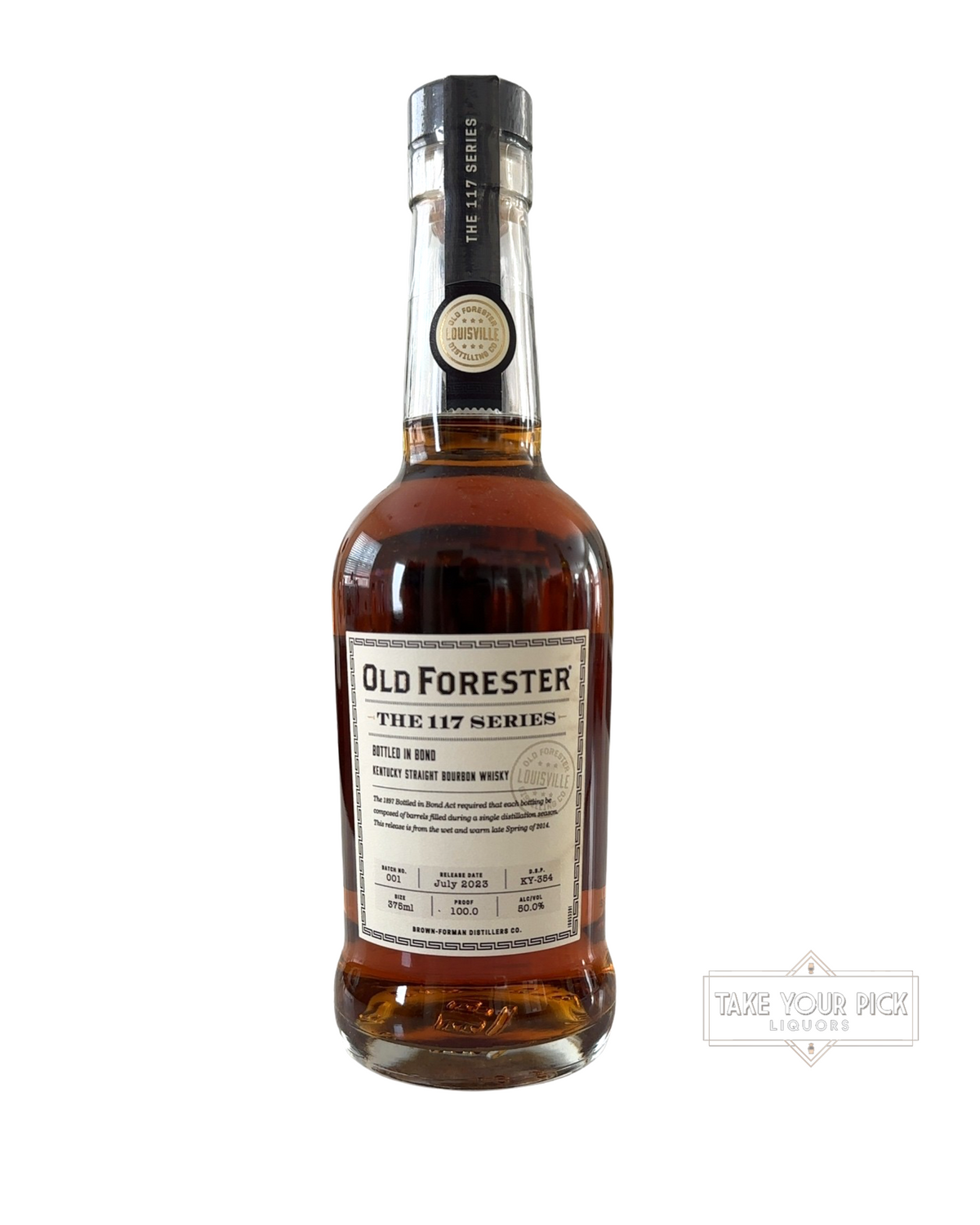 2023 Old Forester The 117 Series Bottled In Bond 100 Proof 375ml