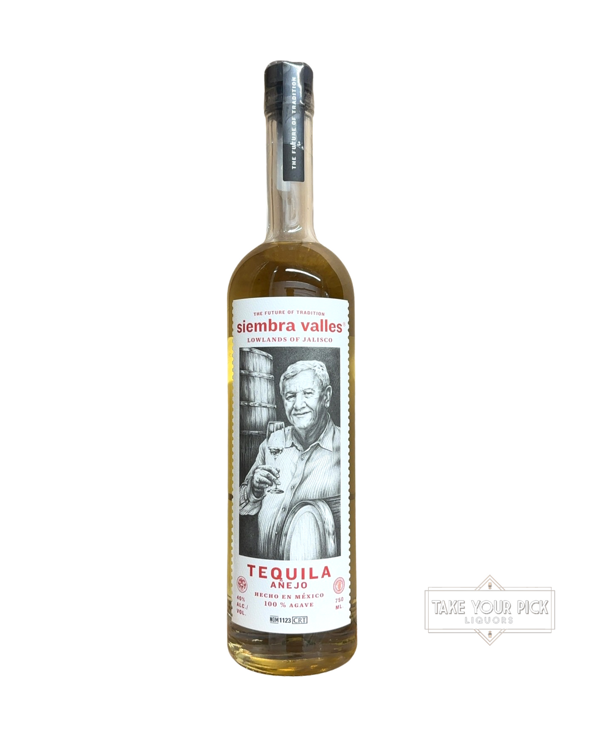 2023 Siembra Valles Siambra Valles Añejo 80 Proof 750ml