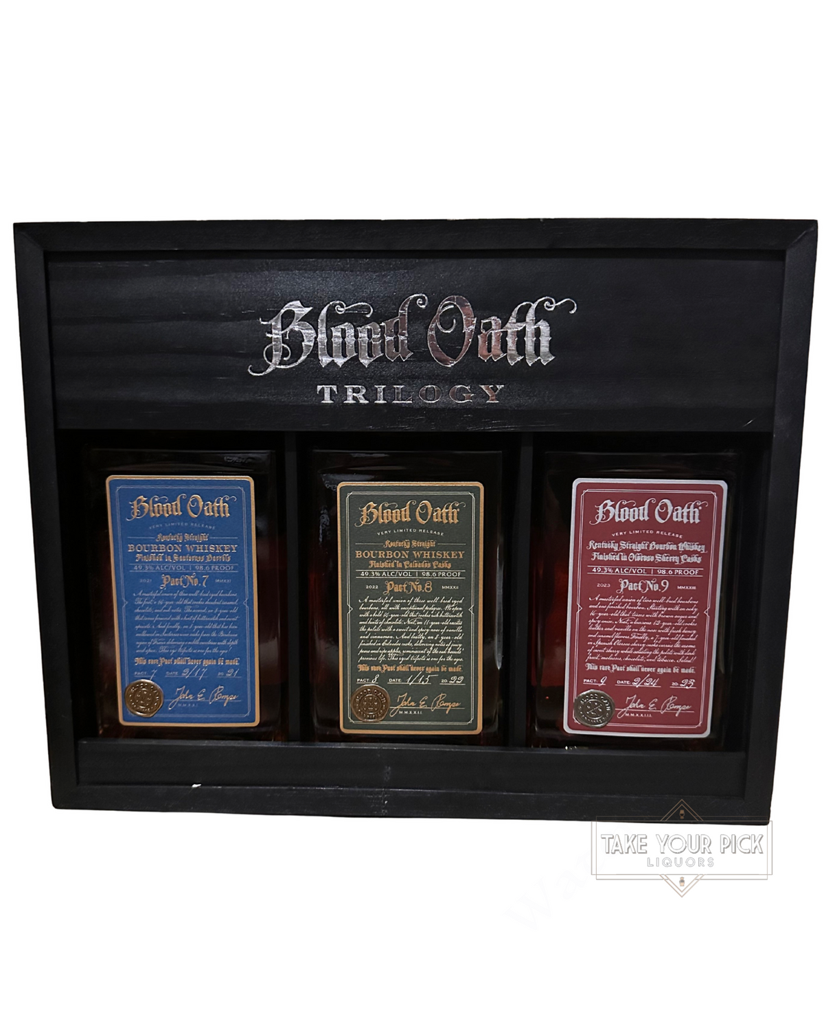 Blood Oath Trilogy 98.6 Proof