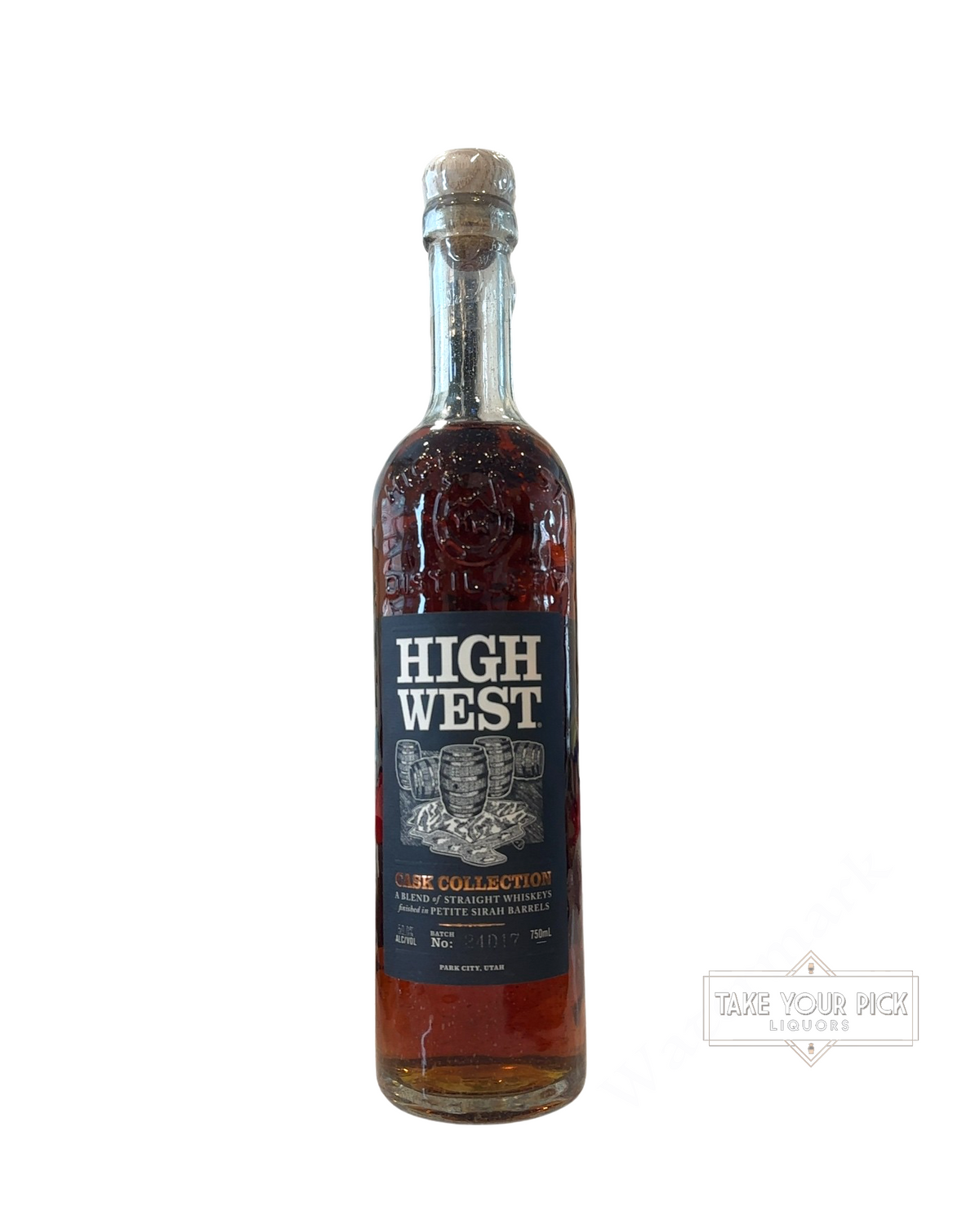 2024 High West Cask Collection: A Blend of Straight Whiskeys finished in Petite Sirah Barrels 100 Proof