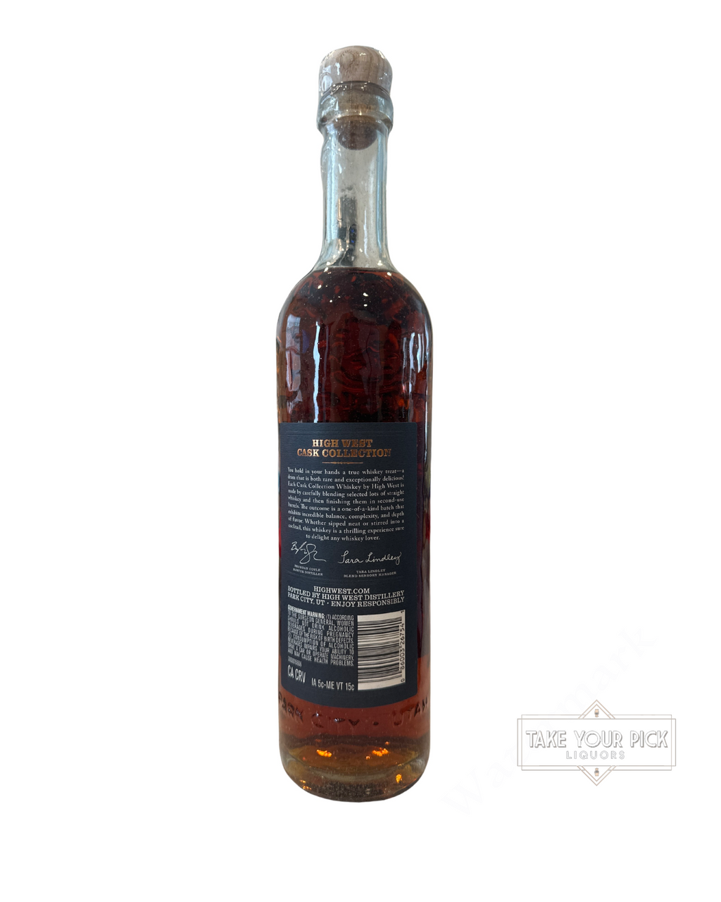 2024 High West Cask Collection: A Blend of Straight Whiskeys finished in Petite Sirah Barrels 100 Proof