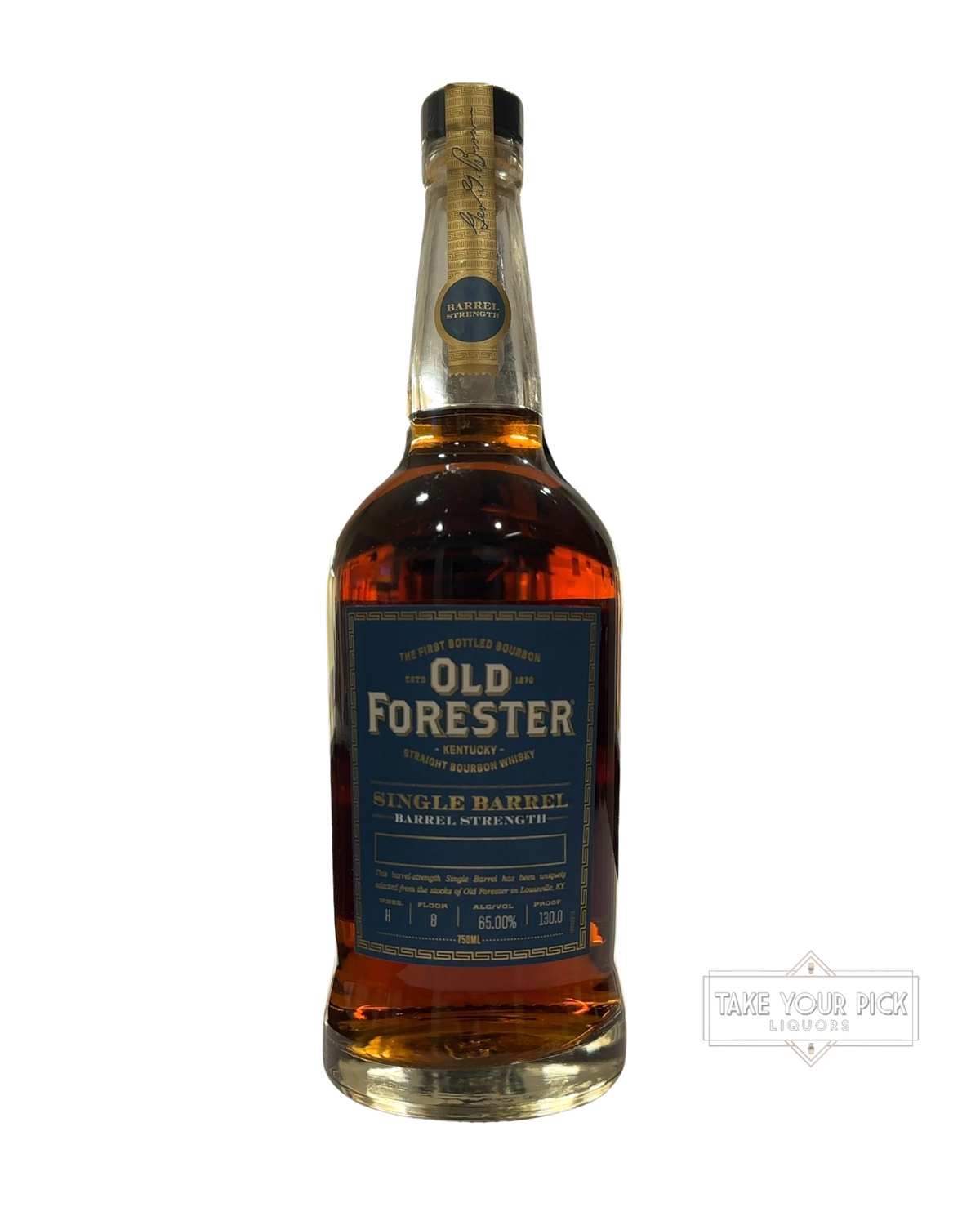 2024 Old Forester Single Barrel Barrel Strength 130 Proof 750ml