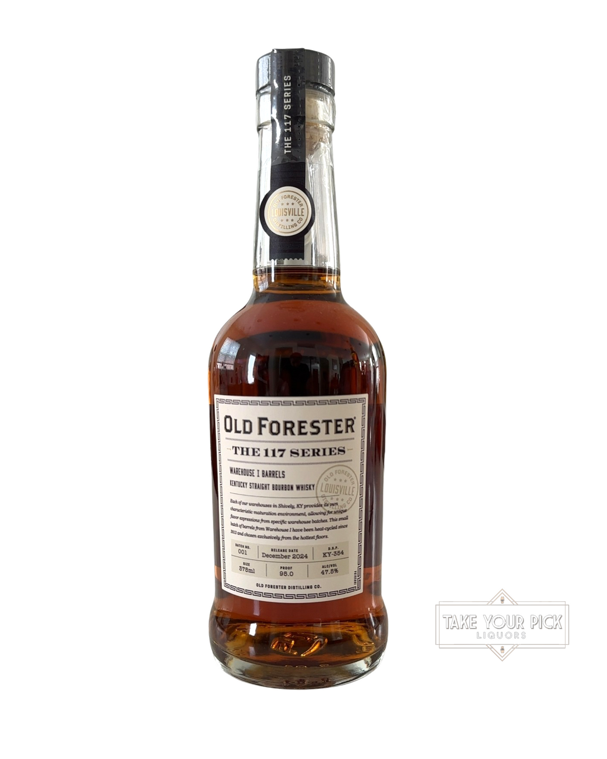 2024 Old Forester The 117 Series Warehouse I Barrels 95 Proof 375ml