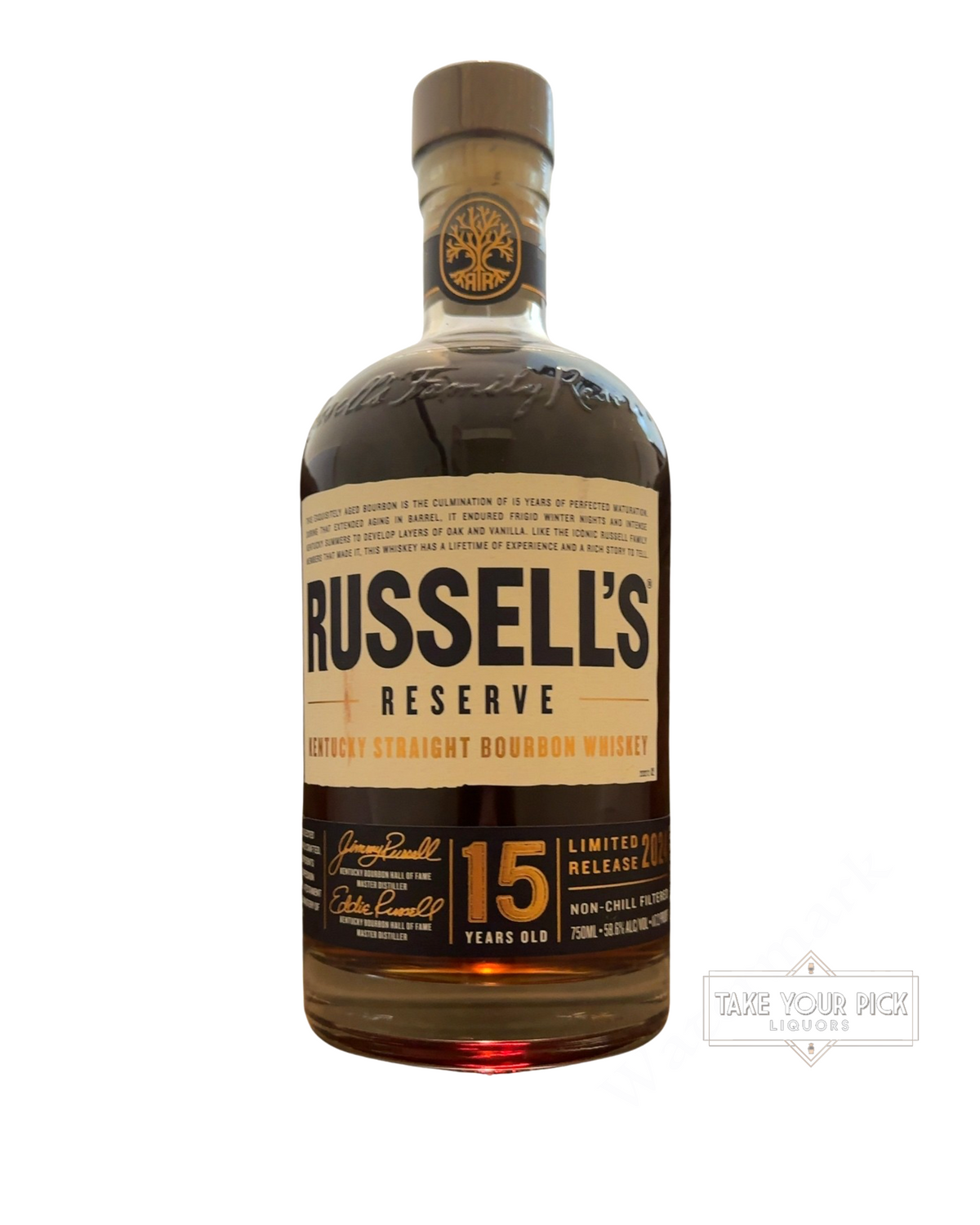 2024 Russell's Reserve 15 Years Old Limited Release 117.2 Proof
