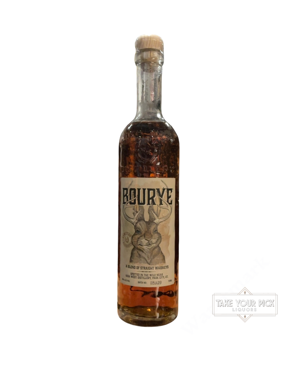 2025 High West Distillery BOURYE A BLEND OF STRAIGHT WHISKEYS 92 Proof 750ml