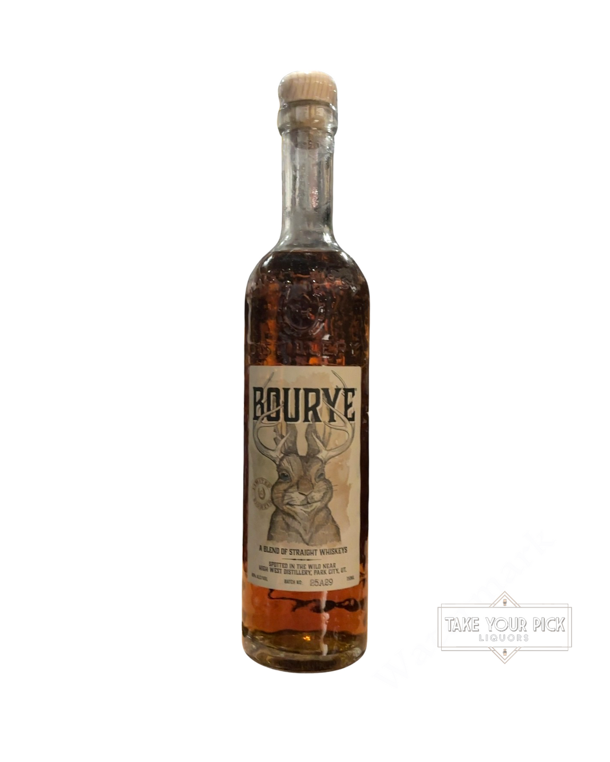 2025 High West Distillery BOURYE A BLEND OF STRAIGHT WHISKEYS 92 Proof 750ml