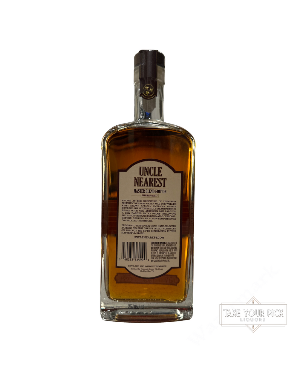 2025 Nearest Green Distillery Uncle Nearest Master Blend Edition 122 Proof