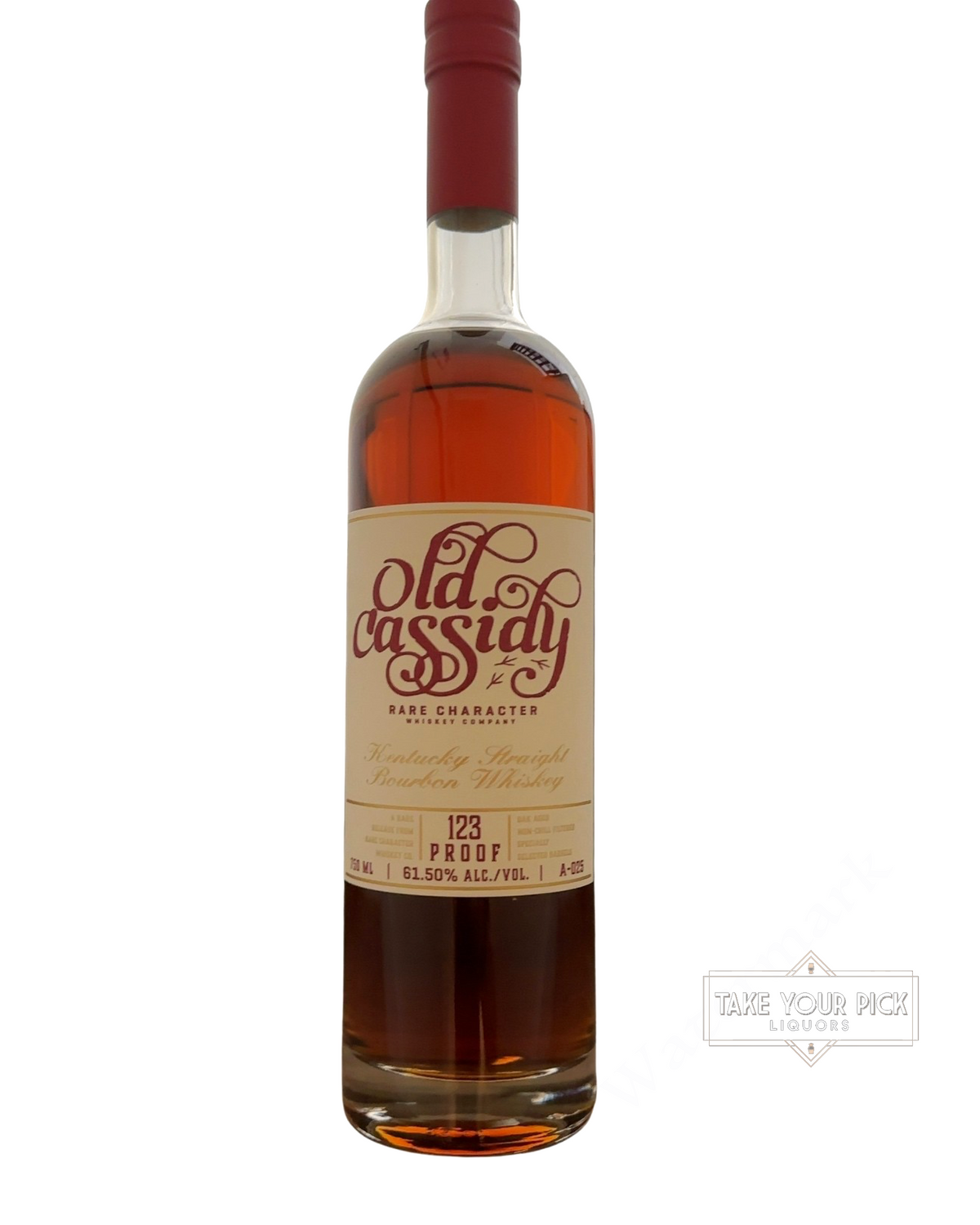 2025 Old Cassidy Rare Character Whiskey Company Old Cassidy Kentucky Straight Bourbon Whiskey 123 Proof
