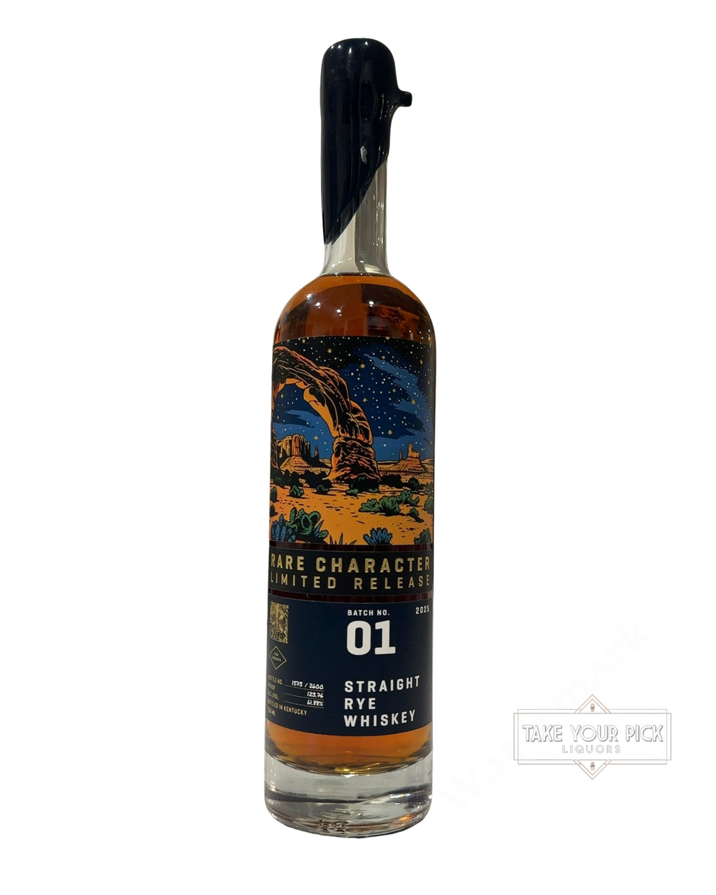 2025 Rare Character Limited Release Straight Rye Whiskey 123.76 Proof