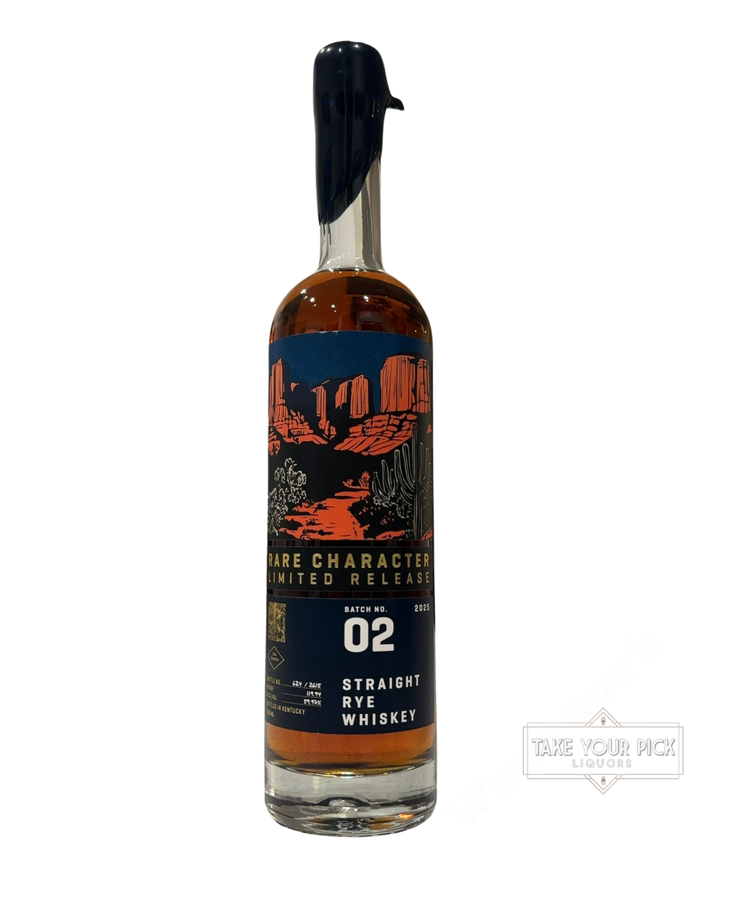 2025 Rare Character Straight Rye Whiskey 119.94 Proof
