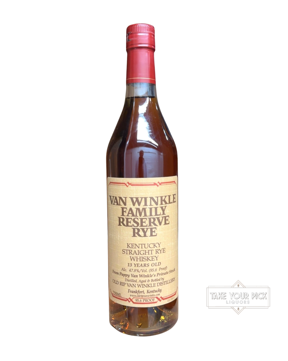 2025 Van Winkle Family Reserve Rye 13 Year 95.6 Proof 750ml