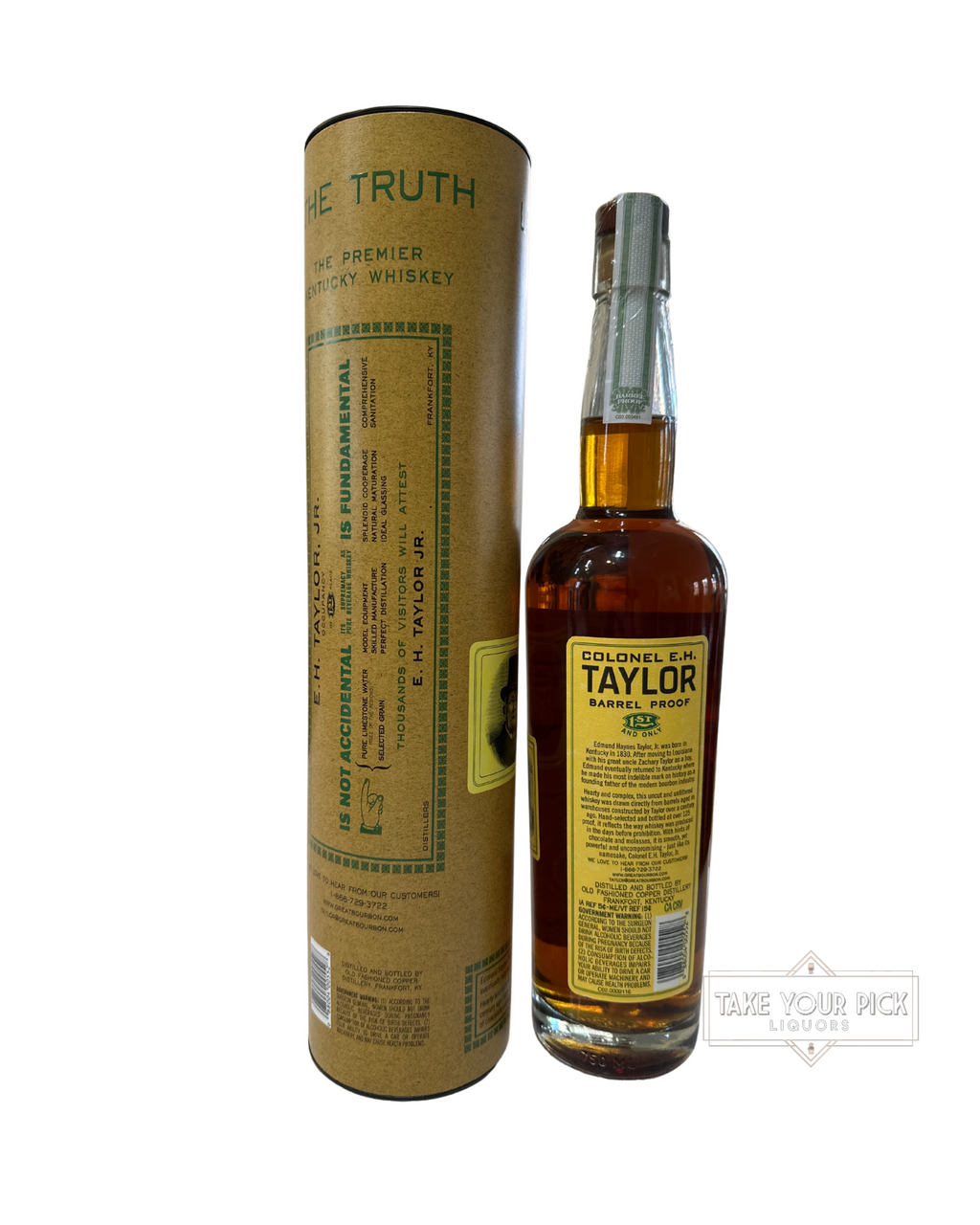 2026 Colonel E.H. Taylor Barrel Proof Uncut & Unfiltered 127.9 Proof 750ml (Batch 15)