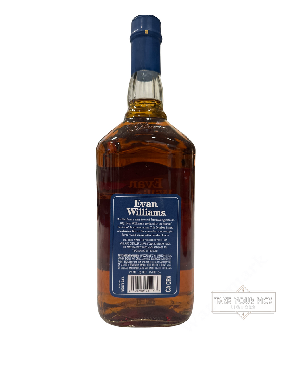 2026 Evan Williams Commemorative Edition America 250 86 Proof