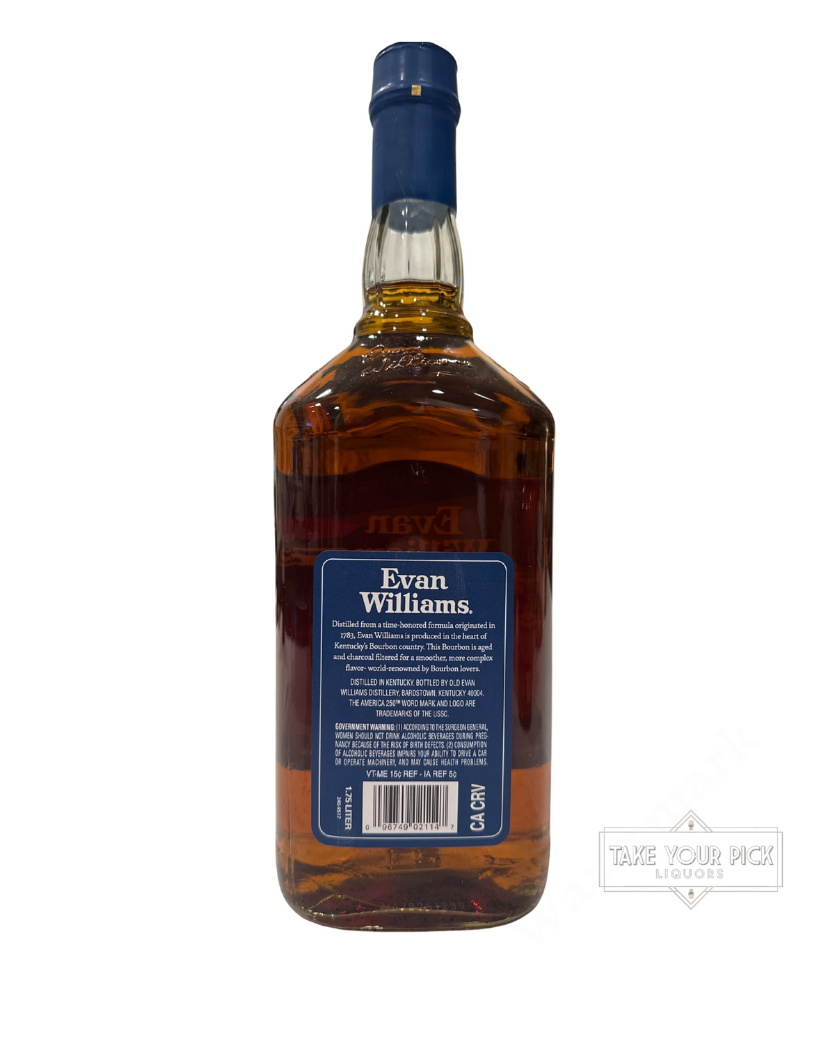 2026 Evan Williams Commemorative Edition America 250 86 Proof