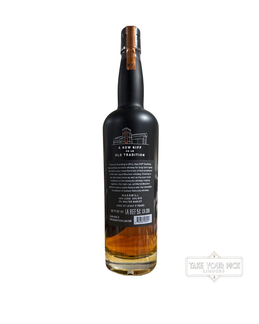 2026 New Riff Kentucky Straight Bourbon Whiskey 100 Proof 750ml