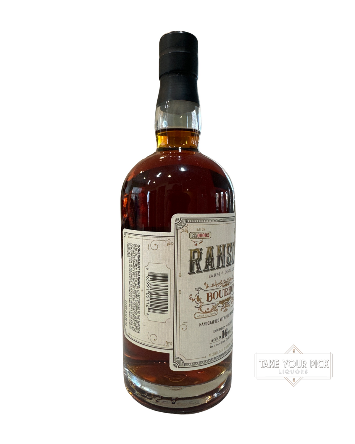 2026 Ransom 16 Year MGP Bourbon Whiskey 112 Proof 750ml Batch 2