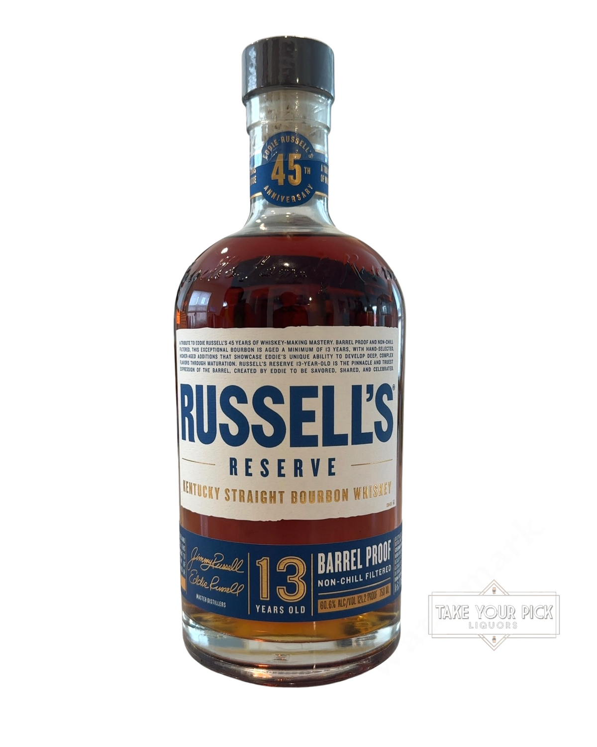 2026 Russell's Reserve 13 Year 45th Anniversary 121.2 Proof